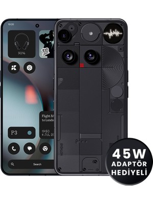 Nothing Phone (3) 512 GB 16 GB Ram (Nothing Türkiye Garantili) Siyah