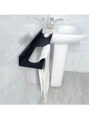 UltraMint Paslanmaz Çelik Banyo Havlu Askısı, Duvara Monte, Şık ve Dayanıklı Organizatör