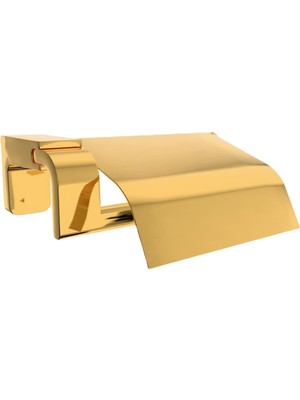 UltraMint F1 Paslanmaz Duvara Monte Altın Rengi Tuvalet Kağıtlık