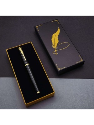 Fırsatkolik Metal Siyah Roller Kalem