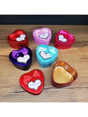 Fırsatkolik Kalpli Metal Kutu