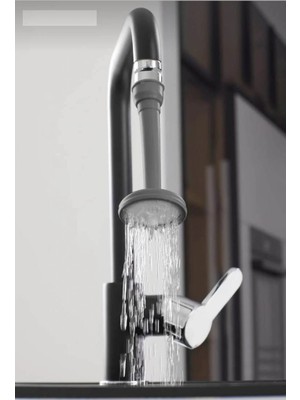 Fırsatkolik Ayarlanabilir Şelale Musluk Ucu - Antrasit