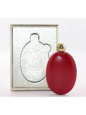 Fırsatkolik Paslanmaz Çelik Yuvarlak Matara Kırmızı Renk