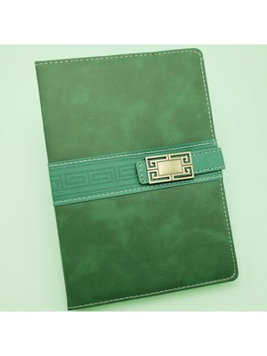 Fırsatkolik Tarihsiz Ajanda Defter Yeşil Renk