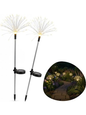 Fırsatkolik 2 Adet Saçak Model Sensörlü Solar Bahçe Lambası