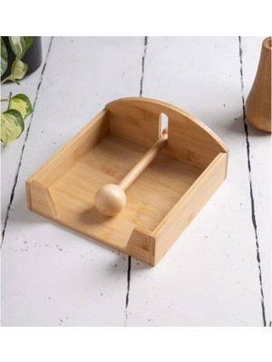 Fırsatkolik Ahşap Peçetelik