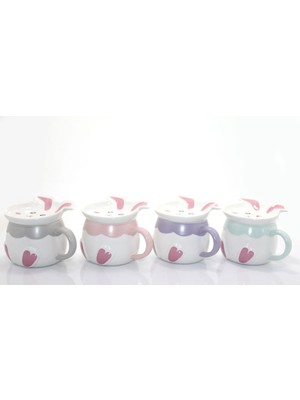 Fırsatkolik Tavşan Tasarımlı Porselen Kupa Bardak