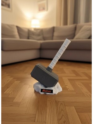 Fırsatkolik Thor’un Çekici Dekoratif Süs Güçlü ve Ikonik Tasarım 20X34 cm