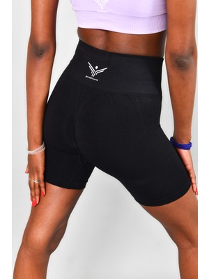 gymphoenix Chicago Siyah Biker Şort