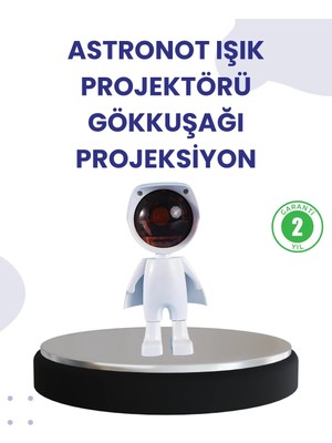 Fırsatkolik Dekoratif Gün Batımı Işığı – Astronot Figürlü