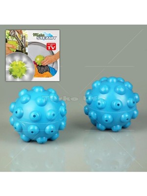 Mister Steamy Buharlı Çamaşır Kurutma ve Ütü Topları Pratik 2'li ( Lisinya )