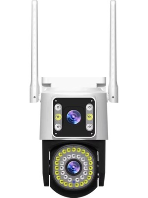 4mp Yoosee Çift Lens Ip Kamera - Wıfı Açık Otomatik Izleme, Su Geçirmez Kablosuz Güvenlik Ev Kamerası, Renkli Gece Görüş ( Lisinya )