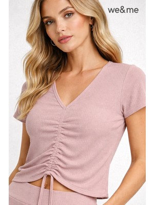 We&me Kadın Likralı Bürümcük Takım – Esnek Kumaş, Rahat Kalıp, Günlük & Şık