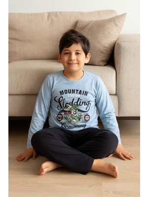 Tenra Erkek Çocuk Pijama Takımı %100 Pamuk