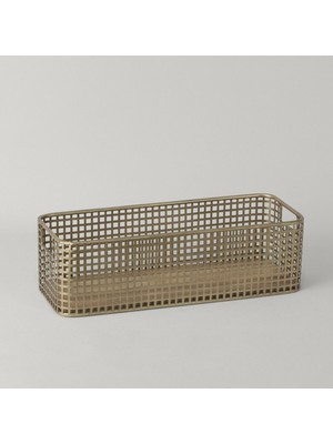 Linens Benson 41X16X12CM Düzenleyici Gold