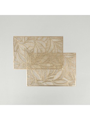 Linens Pear 2'li 45X30 cm Amerikan Servisi Gold