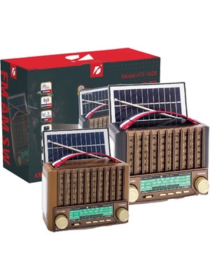 KTF-1428 Güneş Enerjili Bluetooth Hoparlör - Lisinya