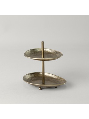 Linens Ancient Ayaklı Düzenleyici Gold