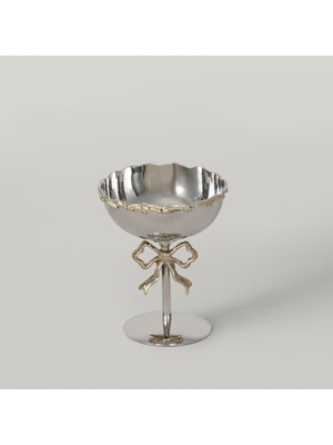 Linens Ribbon 13,25X13,25X16 cm Ayaklı Kase