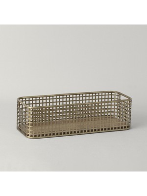 Linens Benson 36X13X10CM Düzenleyici Gold