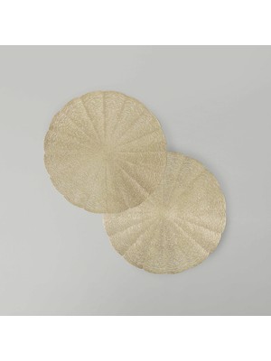 Linens Calla 2'li 38 cm Amerikan Servisi Gold