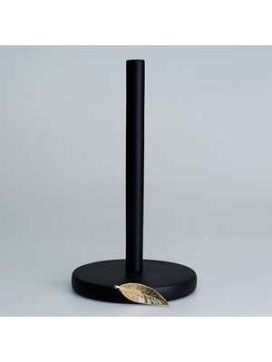 UltraMint Şık Siyah Altın Renkli Kağıt Havluluk, Modern ve Zarif Tasarım