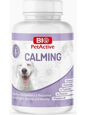 Braventa Collection Bio Petactive Pet Active Calming Köpek Sakinleştici Premiks 60 Tablet