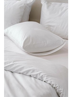 Braventa Collection 2'li Beyaz Yastık Kılıfı – 50X70 CM,%100 Pamuk, 83TEL