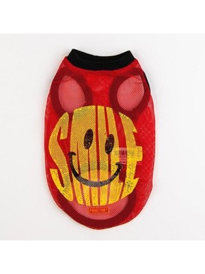 Braventa Collection Pawstar Smile Kedi Köpek Tişörtü - Kedi Köpek Kıyafeti Small