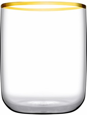 Braventa Collection Golden Touch Golden Touch Su Bardağı 280 cc D 6'lı Hediyelik