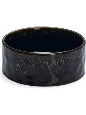 Braventa Collection Köpek Mama Su Kabı, Seramik, Siyah, 18CM, 1200ML