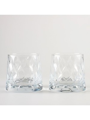 Braventa Collection Kristal Desenli 2li Set Meşrubat Bardağı