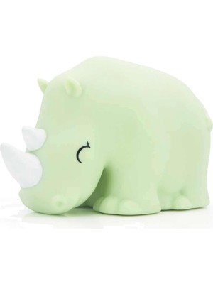 Braventa Collection Dhink DHINK477 Baby Rhino Gece Lambası, Yeşil