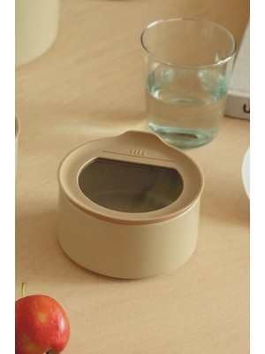 Braventa Collection One Seramik Saklama Kabı Bej 420 ml D-NEONE042-09