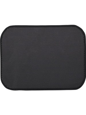 Braventa Collection Orret Home 42X59 cm Kedi Tuvalet Önü Paspası – Çift Katmanlı Kedi Kumu Elekli Paspas, Kedi Kumu Süzg