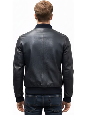 Paolo Framinco PF-046 Kuzu Derisi Siyah Içi Astarlı Deri Ceket