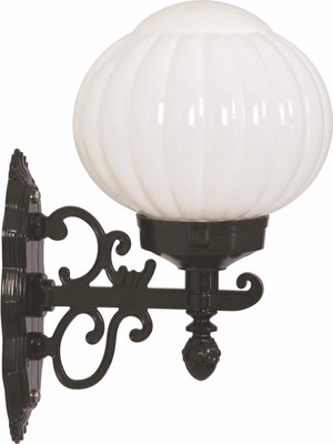 Braventa Collection 68187 Bahçe Aplik, 60 W, Siyah