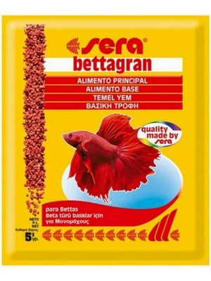 Braventa Collection Bettagran Beta Balığı Yemi 5 gr