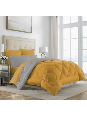 Braventa Collection Alla Turca Lux Uyku Seti- Tek Kişilik Lastikli Çarşaflı 2 Yastık Kılıflı, Yatak Takımı, Yorgan Seti,