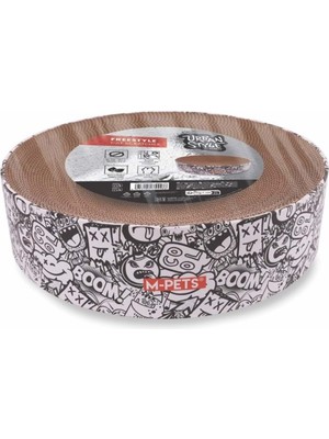 Braventa Collection M-Pets Style Freestyle Karton Tırmalama /white