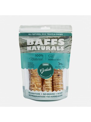 Braventa Collection Baffs Naturals Dana Gırtlak 100% Doğal Köpek Ödül Maması 100 gr (100 gr x 1 Adet)