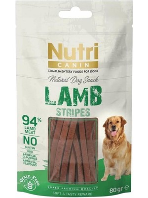 Braventa Collection Nutri Canin Natural Dog Snack Lamb Tahılsız Kuzulu Ödül 80 G