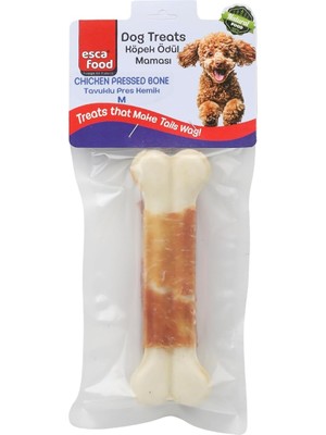 Braventa Collection Esca Food Tavuklu Pres Kemik 15,5 Santimetre 1’li 93 Gram Köpek Ödül Maması