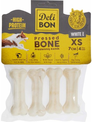 Braventa Collection Gerçek Deriden Pres Kemik, Beyaz