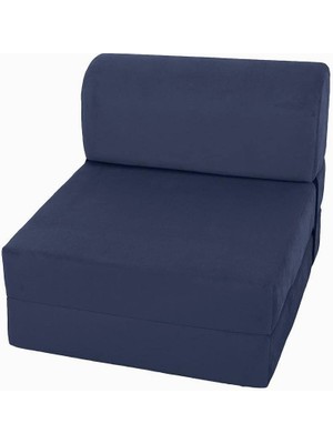 Braventa Collection Homedius Magic Katlanır Yataklı Koltuk Mavi Tek