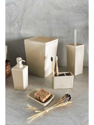 Braventa Collection Biga Banyo Seti-Bej