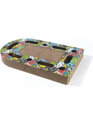 Braventa Collection M-Pets Style Freestyle Karton Tırmalama Mix Color