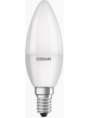 Braventa Collection 4052899971066 LED Clb 40 Mum 5 W 470 Lümen 6500 Kelvin Beyaz Işık E14 Duy Ampul, Beyaz