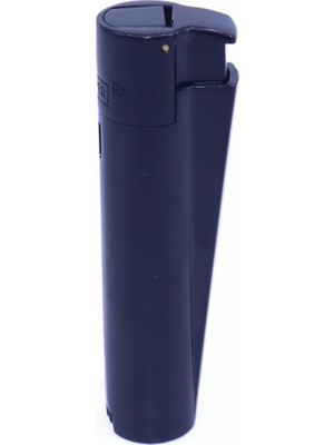 Braventa Collection Clipper Özel Kutusunda Rüzgardan Etkilenmez Jet Alev Metal Çakmak - Mat Siyah