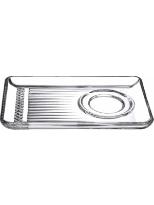 Braventa Collection Elysıa Çay Tabağı 184 mm Damla Logo 2 Ofset Hediyelik 24 Paşabahce